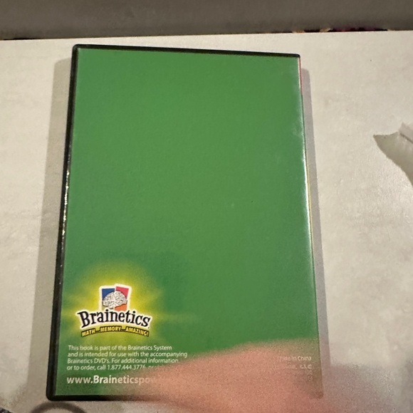 BRAINETICS 2 DVD SET , MATH MEMORY AMAZING , Good Condition - Picture 2 of 5